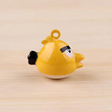 6pcs DIY Cartoon Pet Bell Owl Frog Fox Keychain Accessories