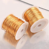 Brass Copper Wires Jewelry Making DIY 0.3-1.0 MM Width