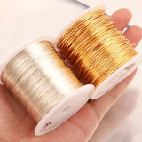 Brass Copper Wires Jewelry Making DIY 0.3-1.0 MM Width