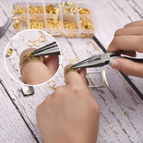 DIY Jewelry Findings Kit Jump Rings Earring Hook Clasp Set