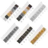 DIY Jewelry Findings Kit Jump Rings Earring Hook Clasp Set
