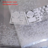 100pcs Anti-Pain Pad for Earrings Transparent Silicone Back