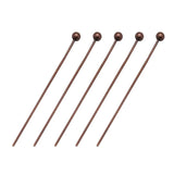 200pcs Silver/Bronze Round Ball End Head Pin Needles DIY Jewelry 20-50mm