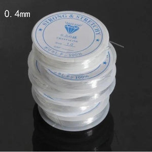 10PCs/Lot DIY Crystal Beading Stretch Cord Elastic Line
