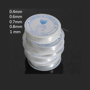 10PCs/Lot DIY Crystal Beading Stretch Cord Elastic Line