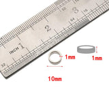 20Pcs Stainless Steel Round Charms Open Back Bezel Blanks