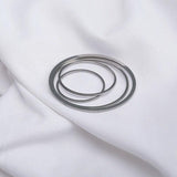 20Pcs Stainless Steel Round Charms Open Back Bezel Blanks