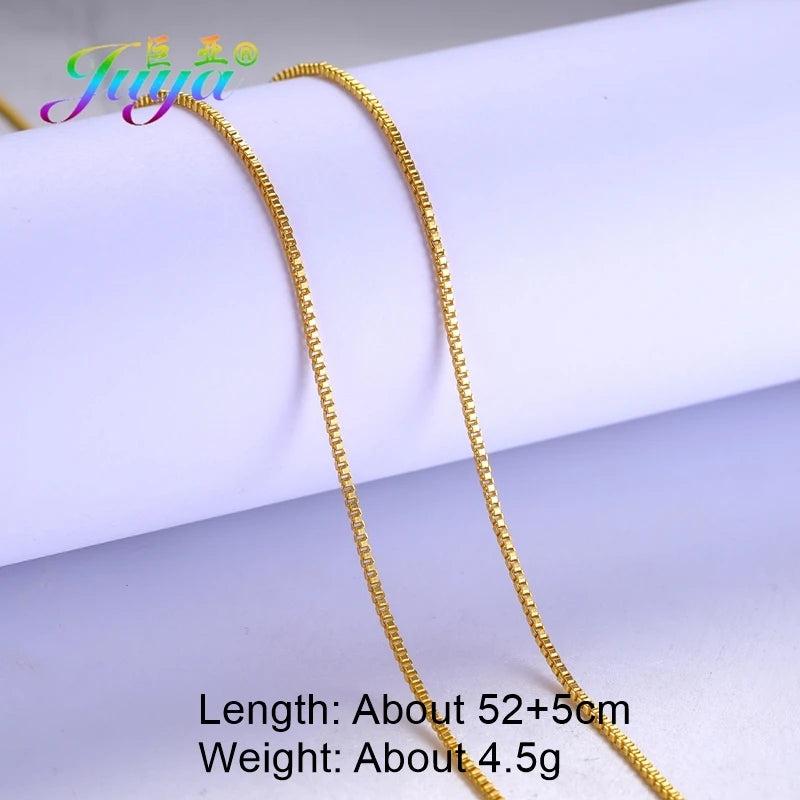 6pcs Silver/Rose Lobster Clasp Extend Chains for Necklace Making