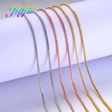 6pcs Silver/Rose Lobster Clasp Extend Chains for Necklace Making