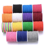 100M 1mm Elastic Cord Bracelet String Nylon Thread for Jewelry Making