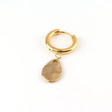 5pcs Stainless Steel Oval Charms DIY Jewelry Making Accessories