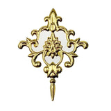 5pcs Metal Flower Filigree Charms for DIY Jewelry Making