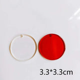 Resin Plastic Pendant Eardrop Diy Material Necklace Earring Accessories Charms