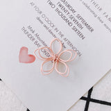 10pcs DIY Flower Spray Paint Earrings Supplies for Jewelry