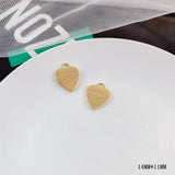 10pcs Love Heart Pendants Star Pendant Charms for Jewelry Making DIY Findings