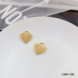10pcs Love Heart Pendants Star Pendant Charms for Jewelry Making DIY Findings