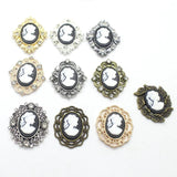 10Pcs Alloy Rhinestone Jewelry Accessories for Wedding Design