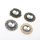10Pcs Alloy Rhinestone Jewelry Accessories for Wedding Design