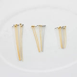 Copper Ball Head Pins 100pcs DIY Jewellery Making Component