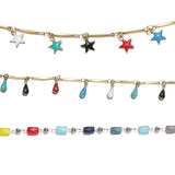 1M Stainless Steel Enamel Necklace Chain for DIY Jewelry Making