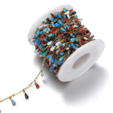 1M Stainless Steel Enamel Necklace Chain for DIY Jewelry Making