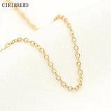 14K Plated Women's Neck Chain for Tassel Necklace DIY