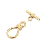 2 Sets Stainless Steel Gourd OT Buckle Bracelet Toggle Clasp DIY Big Size