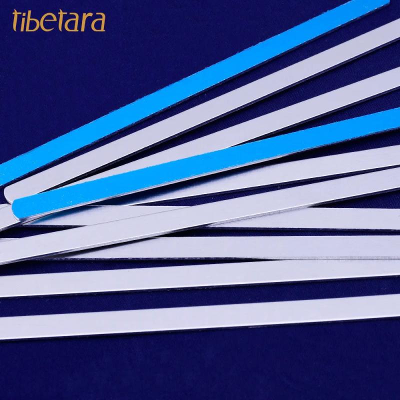 Aluminum Jewelry Strips Round Bracelet Blanks, 5-Pack