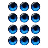 24 Pcs/lot Blythe Doll Eyes Chips Thin Glass Pupil Eye DIY Accessories