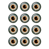 24 Pcs/lot Blythe Doll Eyes Chips Thin Glass Pupil Eye DIY Accessories