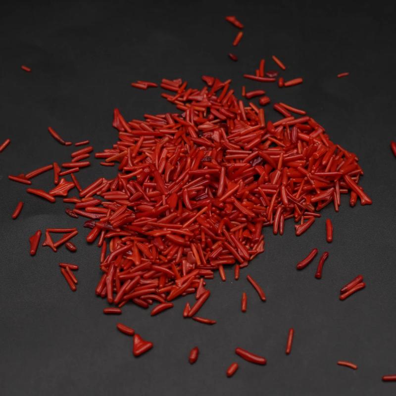 3-5mm Red Coral Loose Beads for DIY Accessories Decoration