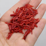 3-5mm Red Coral Loose Beads for DIY Accessories Decoration
