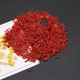3-5mm Red Coral Loose Beads for DIY Accessories Decoration