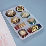 Geometric Pendant Silicone Mold for Epoxy Jewelry Making