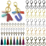 30 Pcs Key Chain Rings Tassel Keychain Hardware For DIY Crafts Jewelry