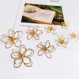 Metal Pendant Eardrop Components DIY Jewelry Finding 8pcs