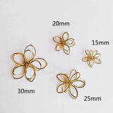Metal Pendant Eardrop Components DIY Jewelry Finding 8pcs