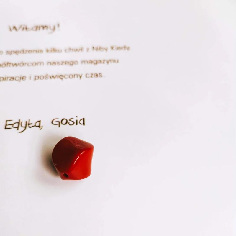 Acrylic Resin Round Beads Pendant for Jewelry Making 10pcs