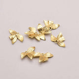 10Pcs 20mm*14mm 18K Brass Gold Women Earring Findings JA0141