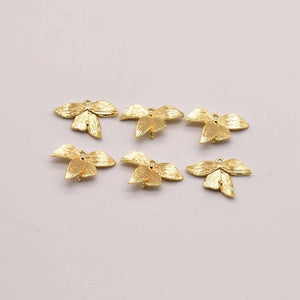 10Pcs 20mm*14mm 18K Brass Gold Women Earring Findings JA0141