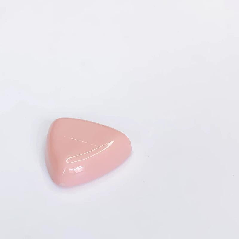 Resin Plastic Triangle Pendant Earrings DIY 10pcs