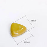 Resin Plastic Triangle Pendant Earrings DIY 10pcs
