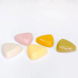 Resin Plastic Triangle Pendant Earrings DIY 10pcs