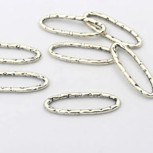 50pc Mix Tibetan Silver Bronze Jump Rings for Jewelry Making