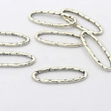50pc Mix Tibetan Silver Bronze Jump Rings for Jewelry Making