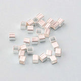 20pcs 925 Sterling Silver Crimp End Beads Jewelry Making Findings