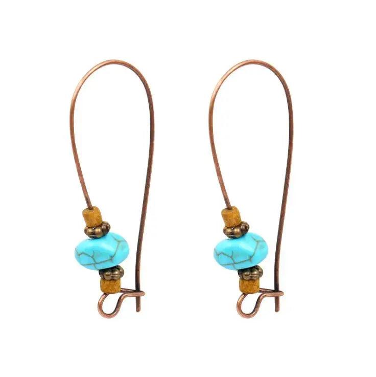 10pcs Antique Copper Ear hook DIY jewelry Accessories