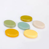 Resin Plastic Oval Shape Pendant Earring DIY Material 10pcs