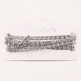 Gold-Plate Stainless Steel Flat Chain Roll NK 1:1 Cuban Chains for DIY Jewelry
