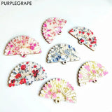 Japanese & Fan Flowers Multicolor Earrings | Pack of 8